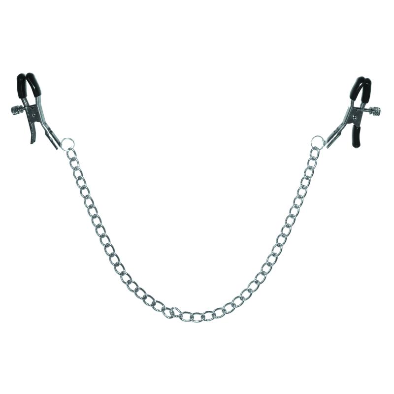 Sportsheets - Sex & Mischief Chained Nipple Clamps