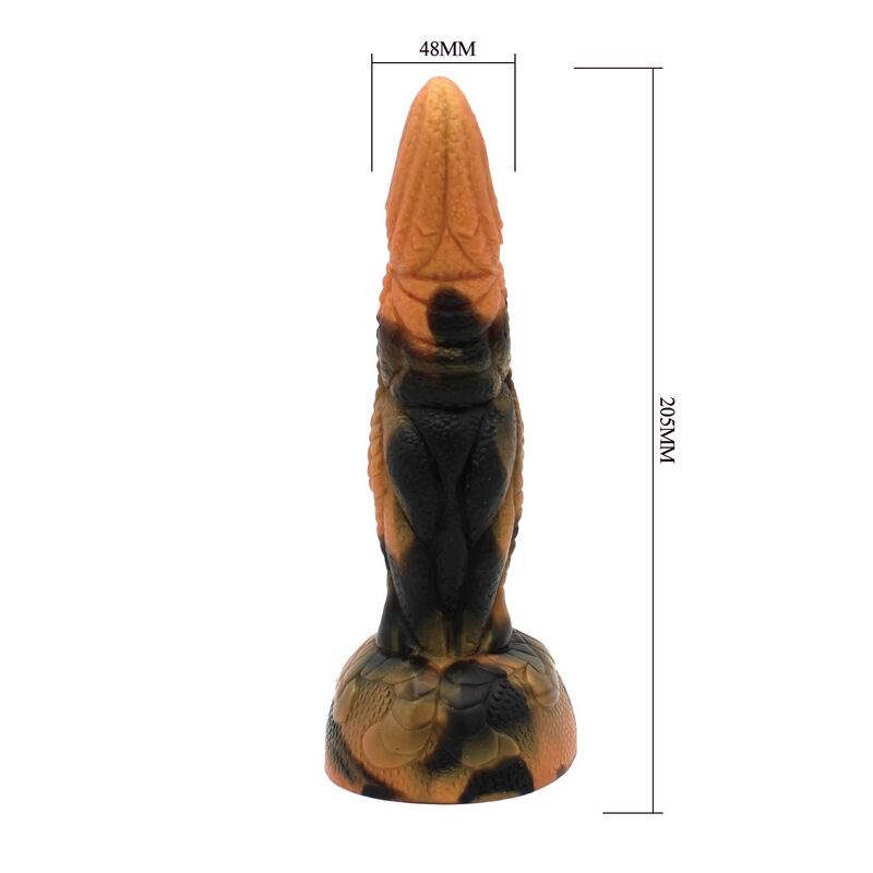 Power monsters - tyrannosaurus bicolor fantasy silicone dildo 20.5 cm Ø 5 cm 5