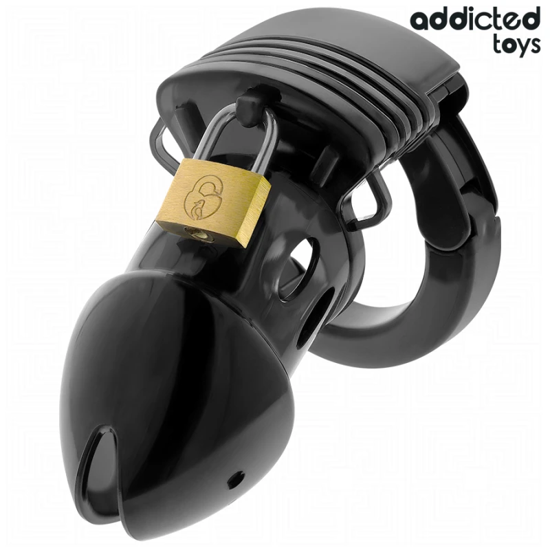 Addicted toys locked - chastity depths penis cage 7.5 cm 1