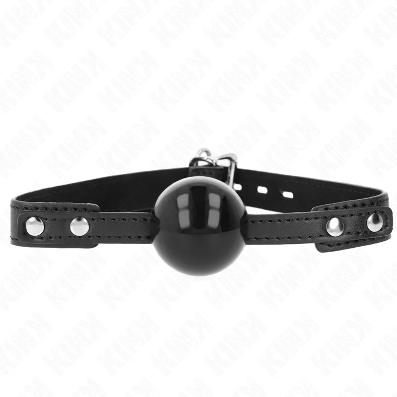 Kink - Soft Tpe Ball 4 Cm Gag Model 3 60 X 2 Cm Adjustable 37-52 Cm