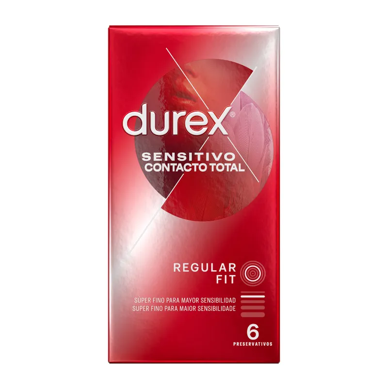 Durex Sensitivo Contacto Total 6 Ks - Kondómy 1