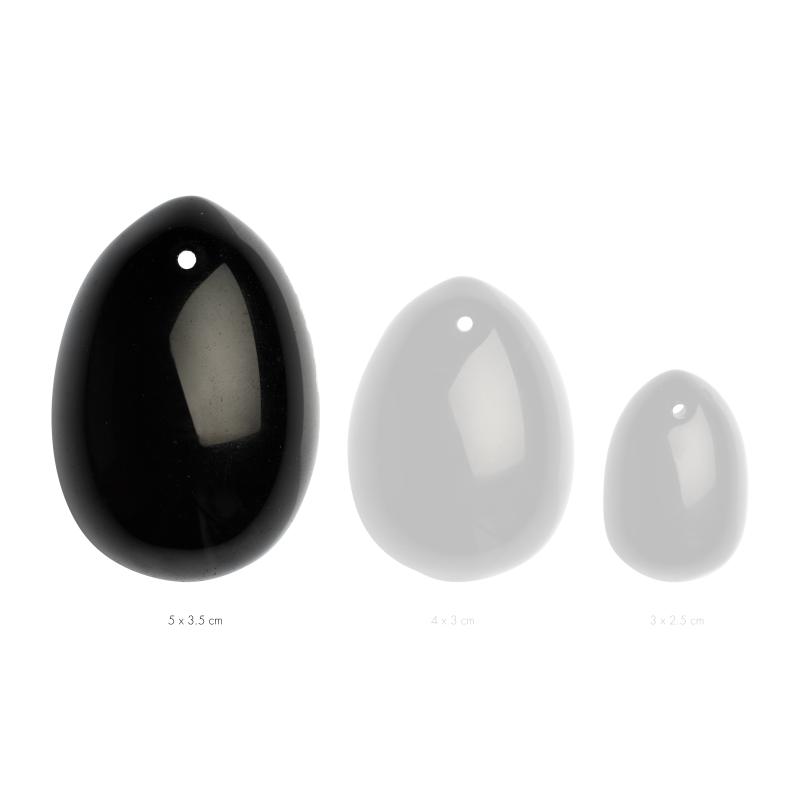 La Gemmes - Yoni Egg Black Obsedian (L) 1