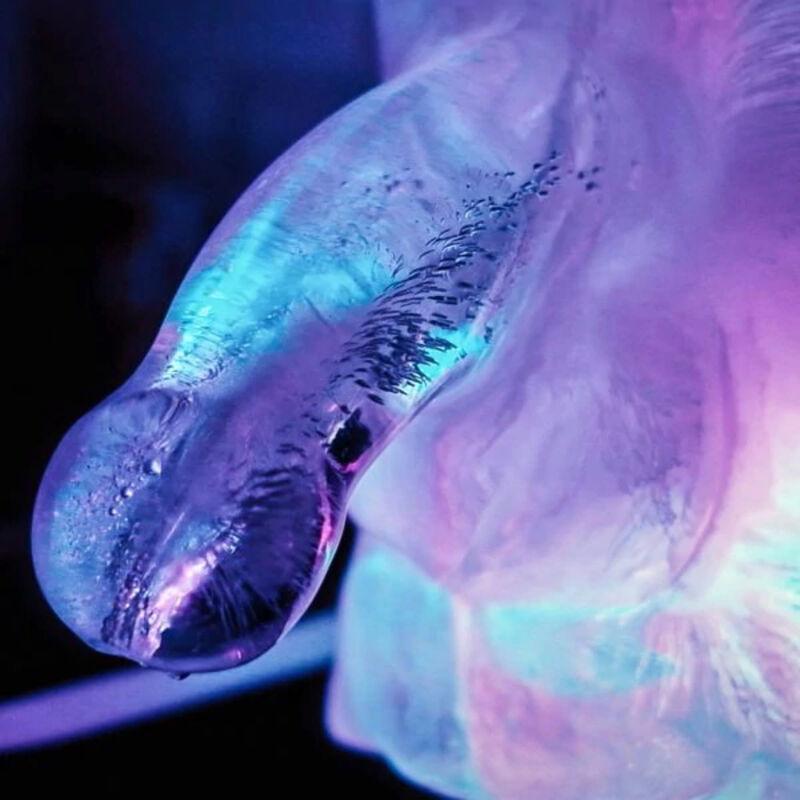 Play Wiv Me Huge Penis Ice Luge Mold 5