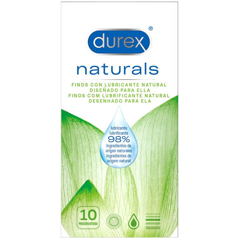 Durex Naturals Thin Condoms Natural Lube 10 Units