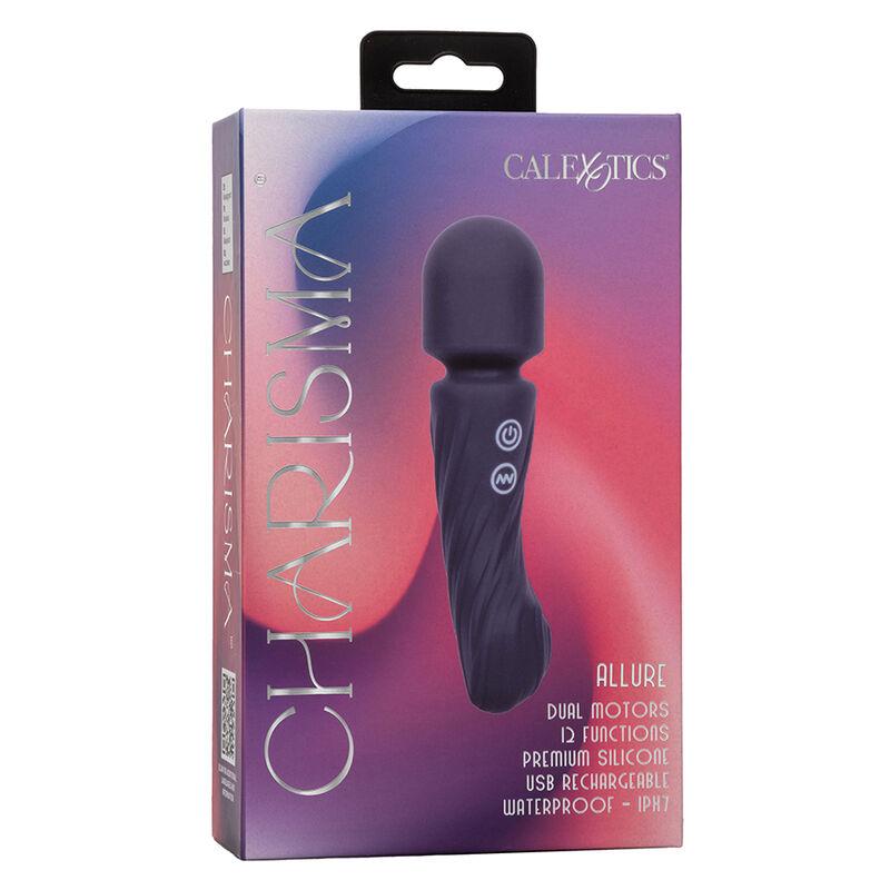 Calexotics - Charisma Allure Massager Dual Motors 12 Functions 17.25 Cm X 4.5 Cm Purple