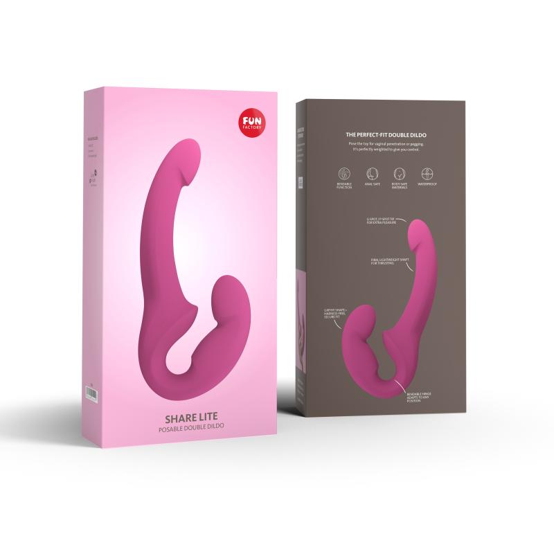 Fun Factory - Share Lite Double Dildo Blackberry 5