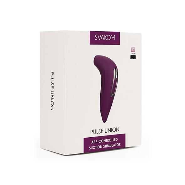 Svakom - Pulse Union App-Controlled Suction Stimulator Viole 13