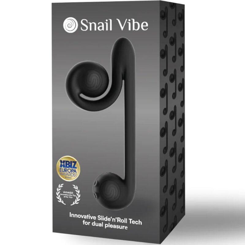 Snail Vibe Multiaction Vibrator Black 3