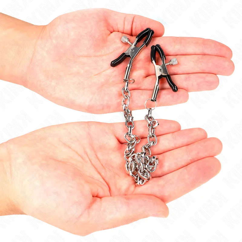 Kink - Thick Chain Nipple Clamps 30 Cm 2