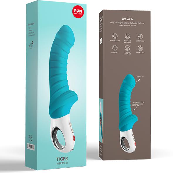 Fun Factory - Tiger G5 Vibrator Petrol