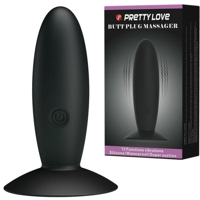 Pretty Love - Bottom Rechargeable Silicone Anal Plug