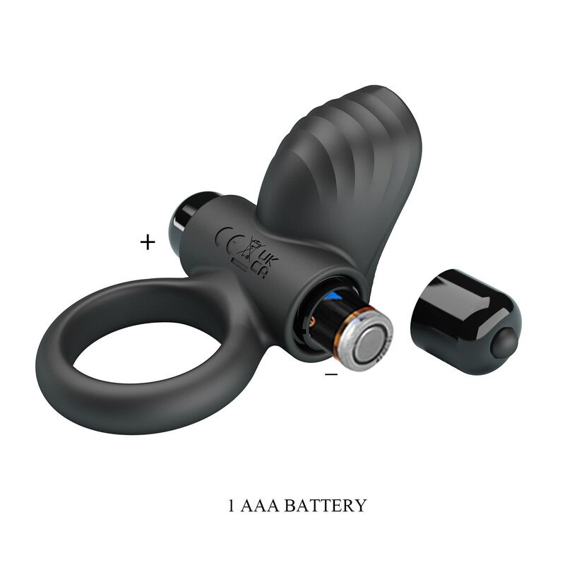 Pretty love - adrien vibrating penis ring 10 functions black 8