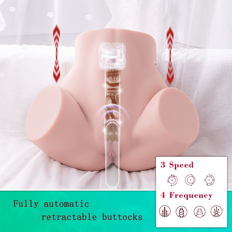 Xise - marisa multiposition realistic vagina masturbator with thrusting 1