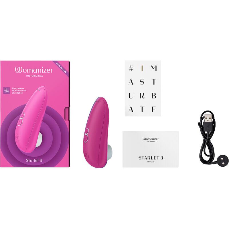 Womanizer - Starlet 3 Clitoral Stimulator Pink - Stimulátor Klitorisu