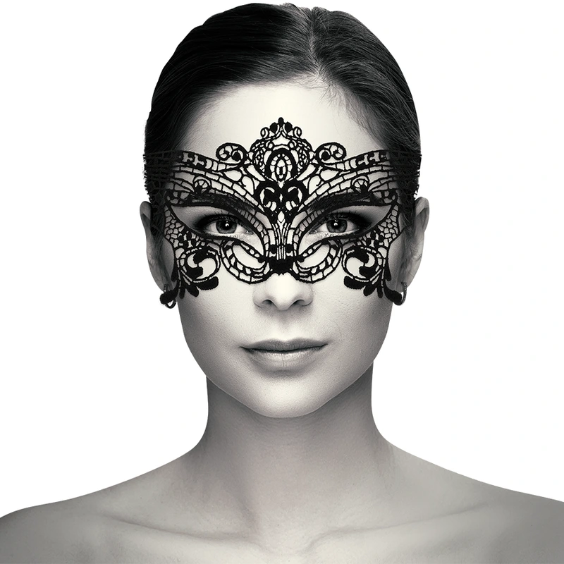 Coquette chic desire - lace mask black 1