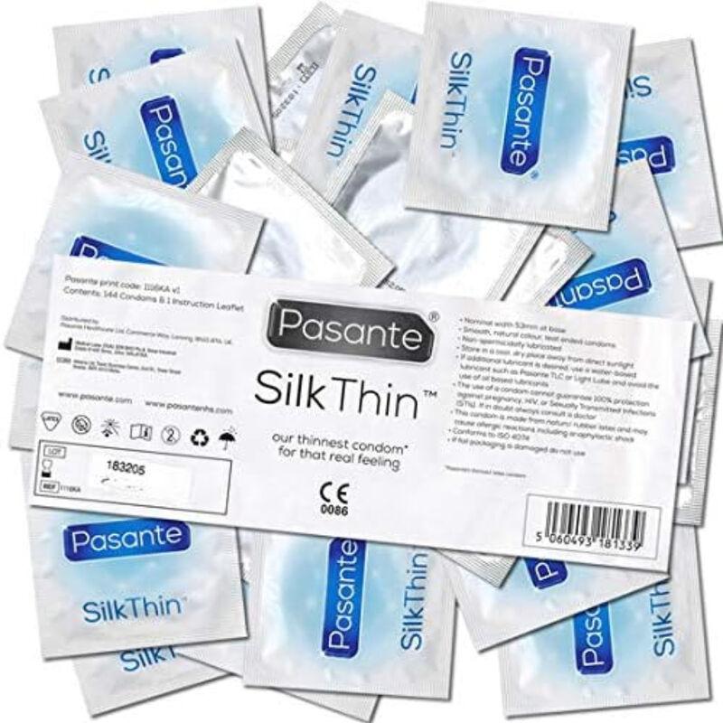Pasante - Condoms Silk Thinest 144 Units