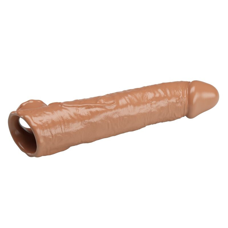 Pretty love - adjustable penis extension sleeve 26 cm Ø 4 cm natural 3