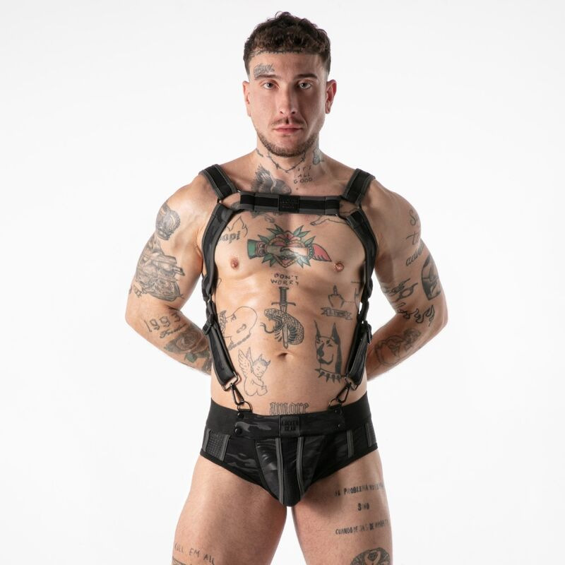 Locker gear - full military access harness black l/xl
