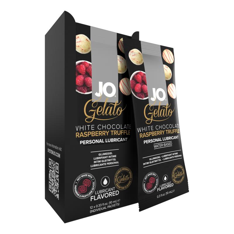 System Jo - Foil Pack Display Box Gelato White Chocolate Ras