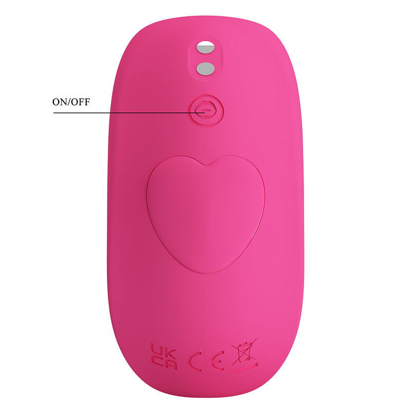 Pretty love - hazelynn 12 function app control massager pink 4