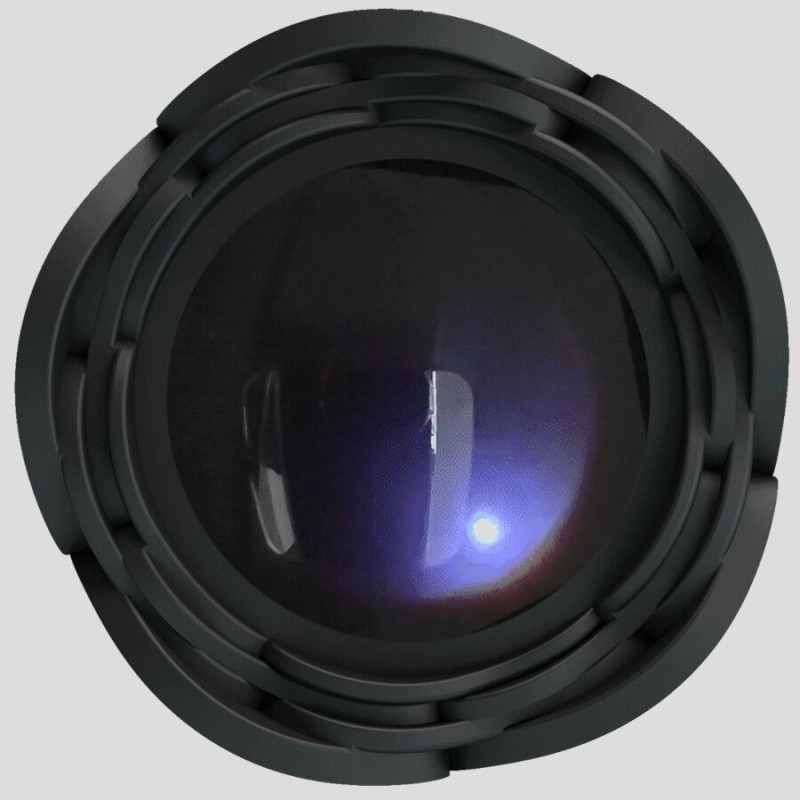 Pretty love - varian anal plug with led light black 10.8 cm 2