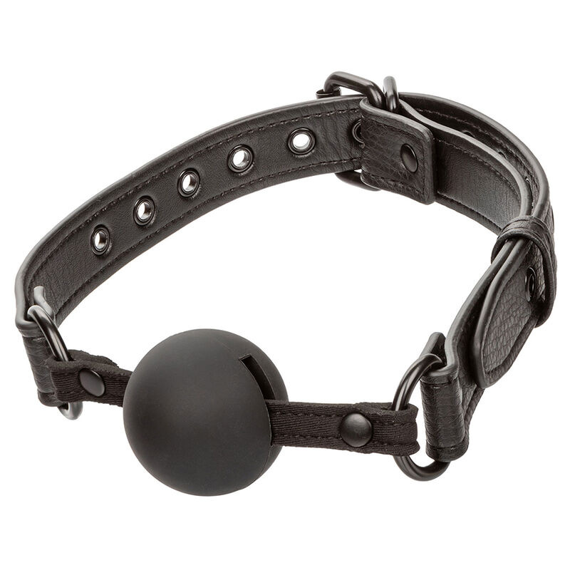 Calexotics - nocturnal ball gag silicone black 1