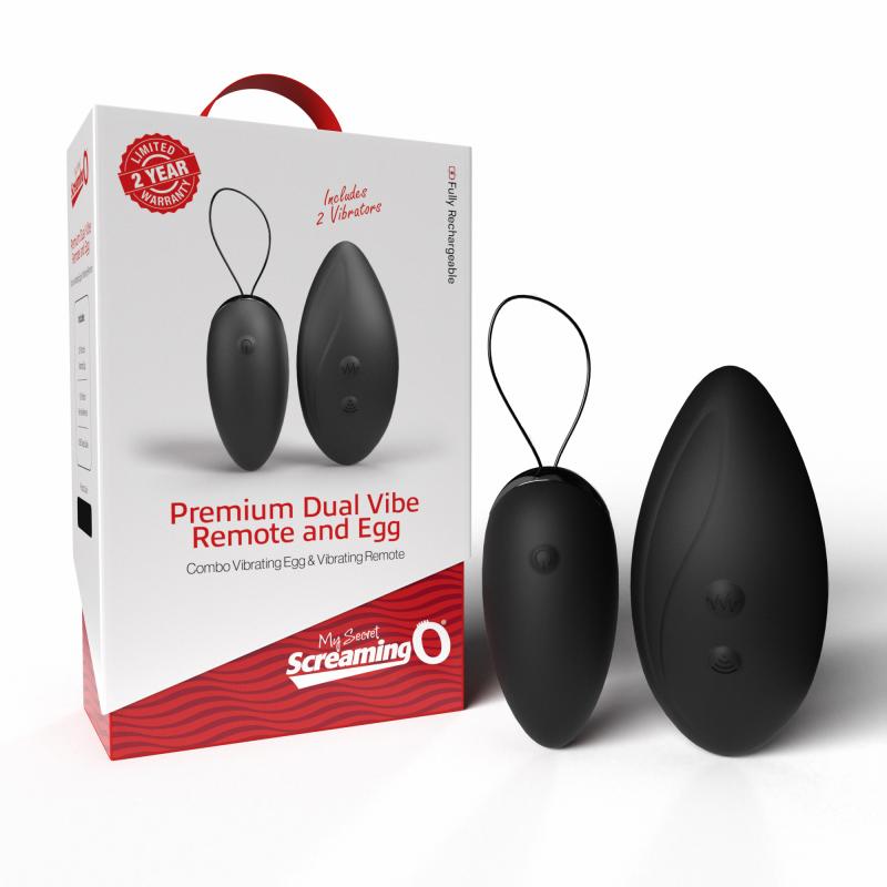 The Screaming O - Premium Dual Vibe Remote & Egg 1
