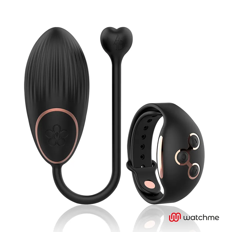 Anne S Desire Egg Wirless Technology Watchme Black / Gold - Vibračné Vajíčko 1