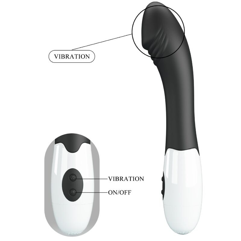 Pretty love - elemental g-spot vibrator 30 modes black 7