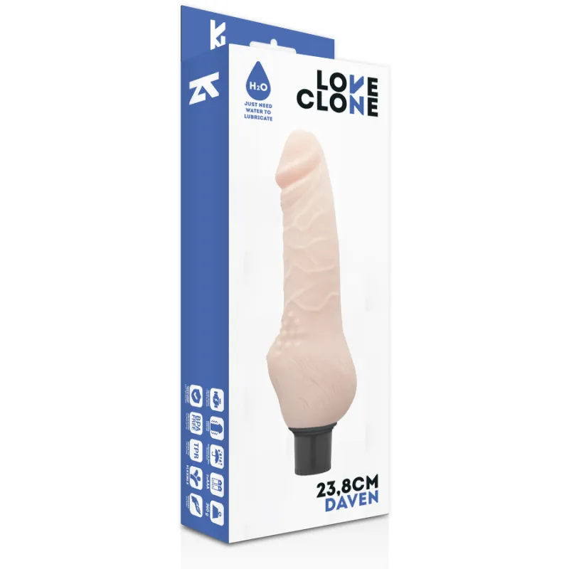 Loveclone Daven Self Lubrication Dong Flesh 23.8 Cm