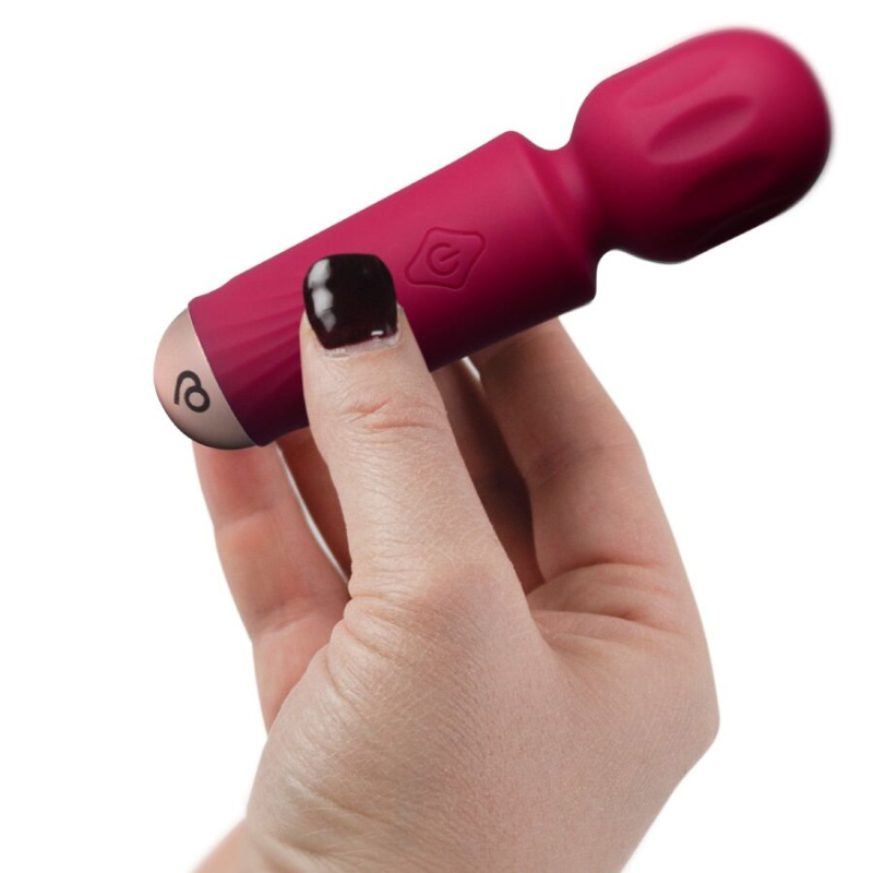 Rocks-off - mini rechargeable wand 16 functions azalea red 2