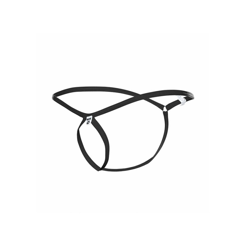 Mob - black tear-shaped thong size l/xl 3