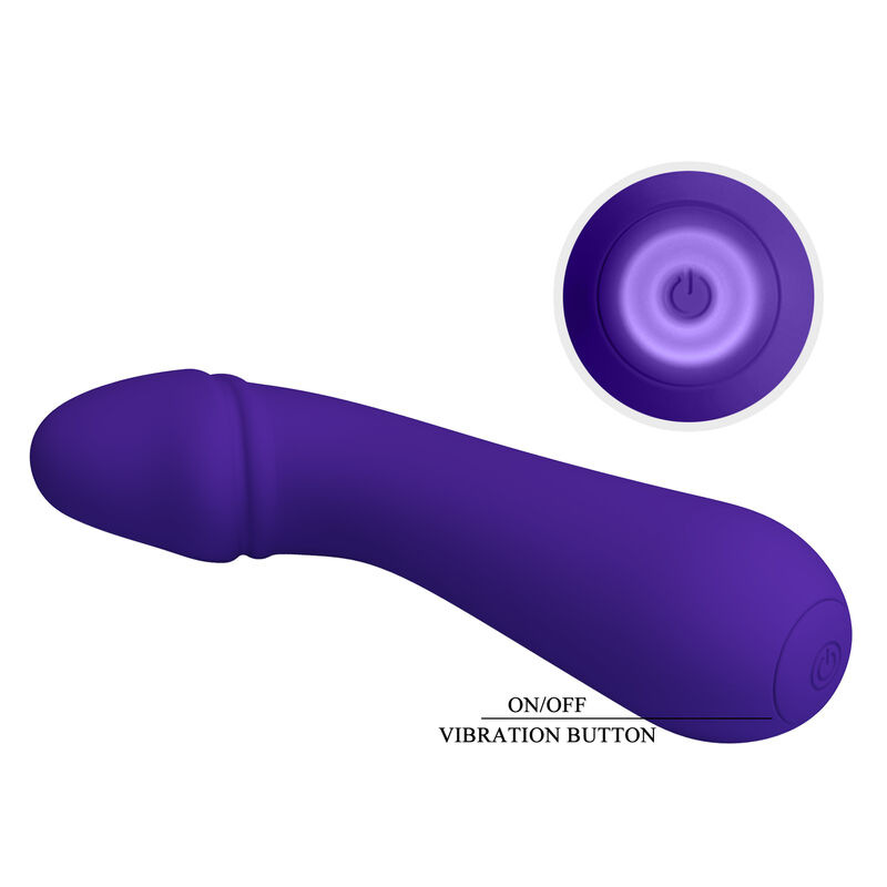 Pretty love - cetus rechargeable vibrator purple 6
