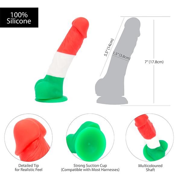 Addiction - Leonardo 18 Cm Red/White/Green 10