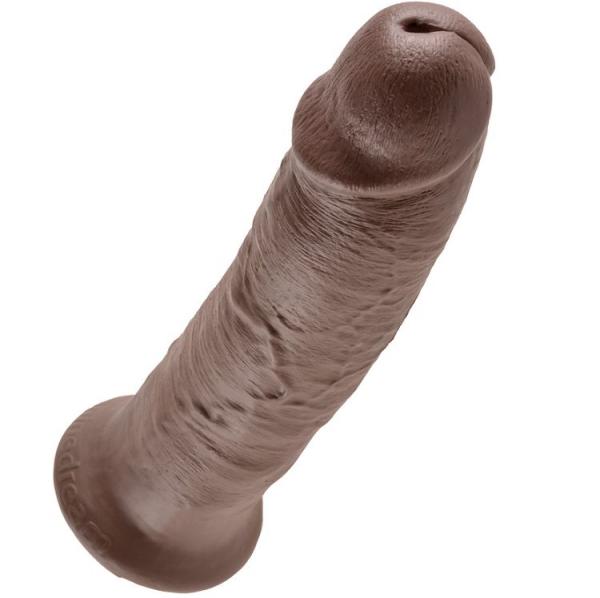 King Cock 10" Cock Brown 25.4 Cm 3