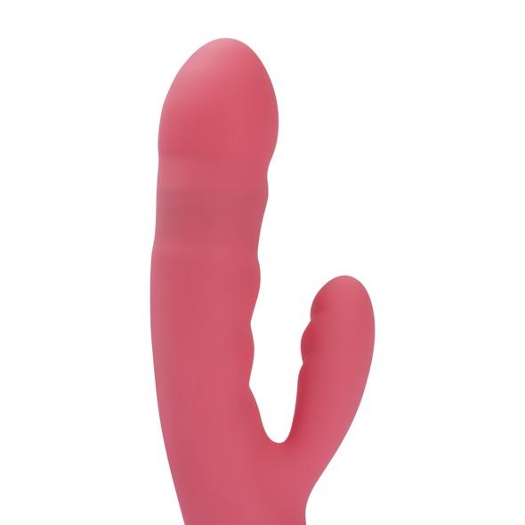 Svakom - Avery Powerful Thrusting Vibrator Strawberry Pink