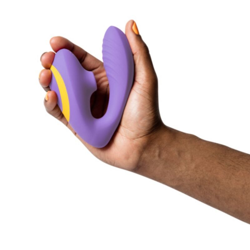 Romp - reverb g-spot stimulator and clitoral suction device purple 4