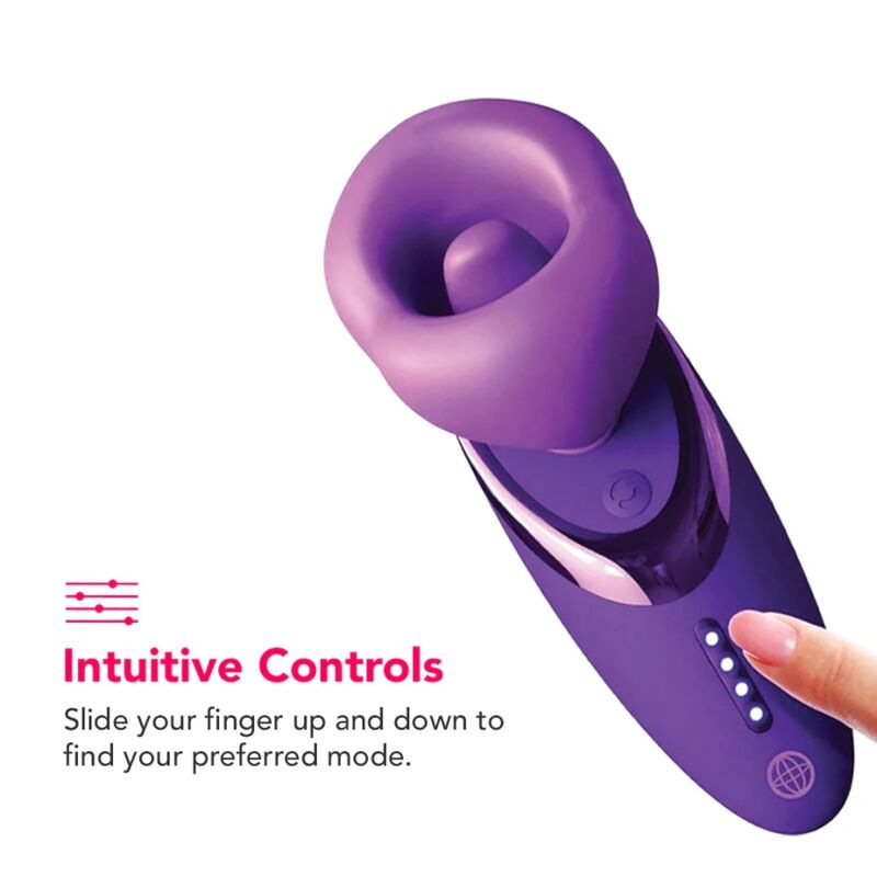 Fantasy for her - pleasure sucker vibrator purple 6