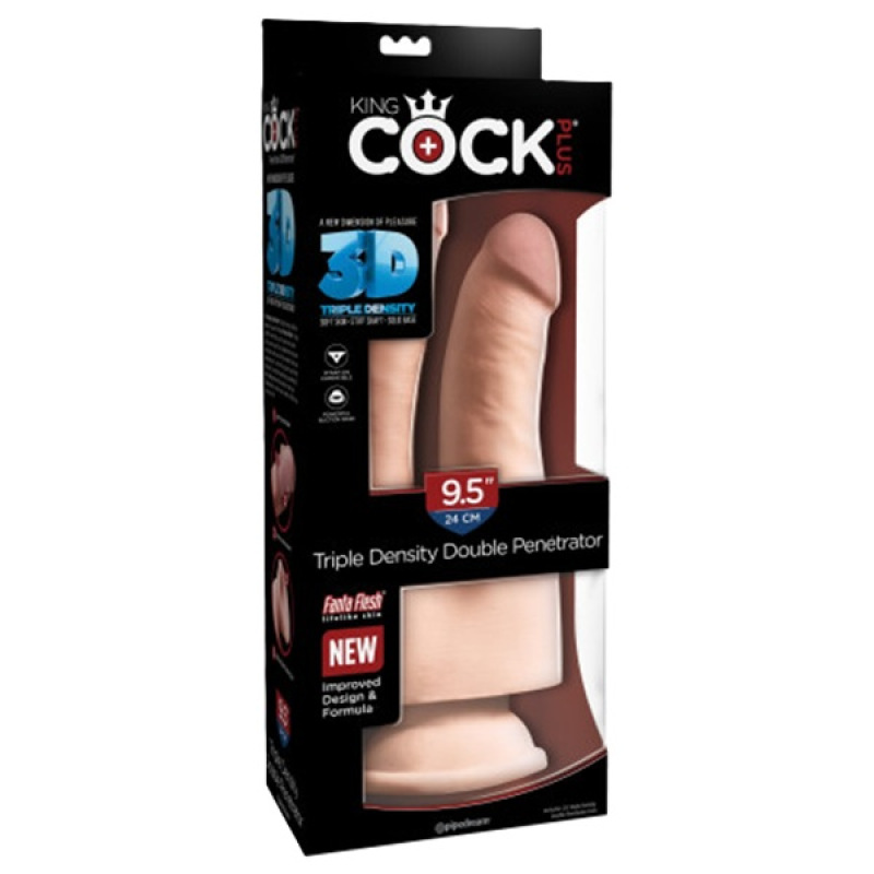 Kingcock triple density double cock 24 Cm 1