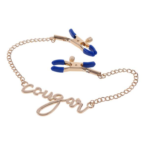 Sportsheets - Cougar Nipple Clamps Gold 7