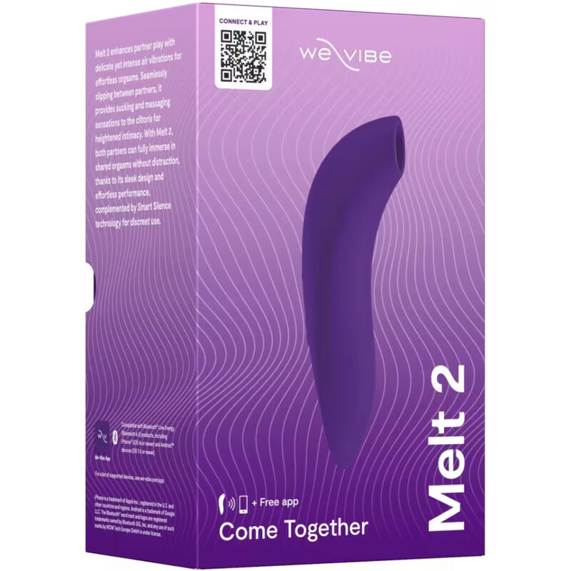 We-vibe - melt 2 air-pulse clitoral stimulator purple 17