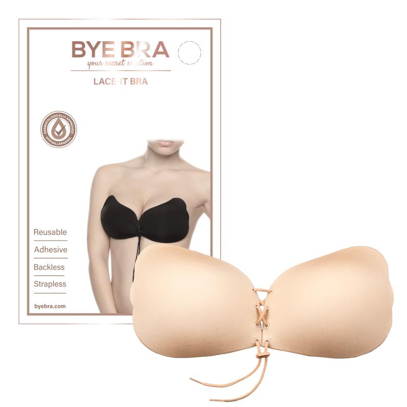 Bye Bra - Lace-It Bra Beige A