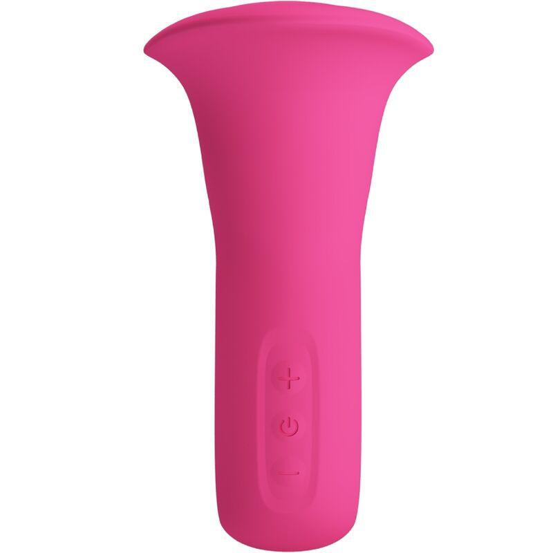 Pretty love - clyde oral vibrator vibrating tongue 12 vibrations pink 1