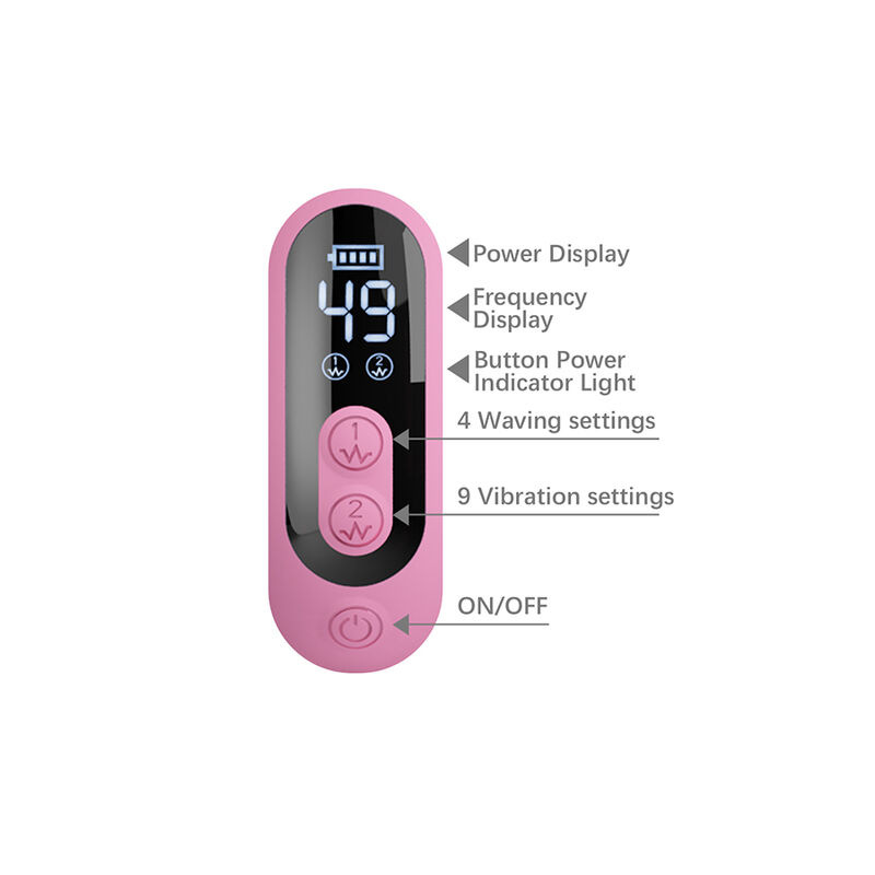 Pretty love - bella rabbit vibrator with butterfly stimulation and led pink 7
