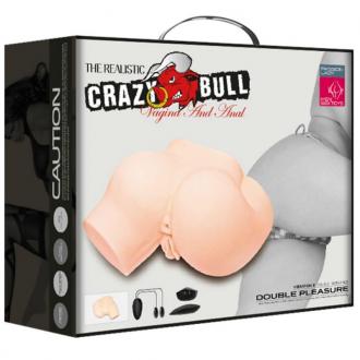 Crazy Bull - Realistic Anus And Vagina With Vibration Double