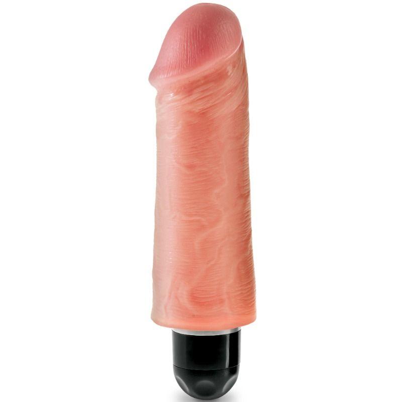 King Cock 12.7 Cm Vibrating Stiffy - Flesh