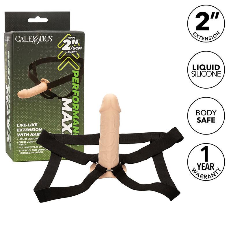 Calexotics - Performance Maxx Life-Like Extension With Harness Light Skin