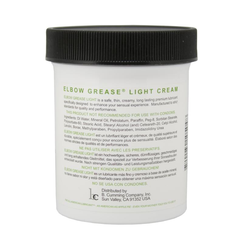 Elbow Grease - Light Cream Jar 118 Ml