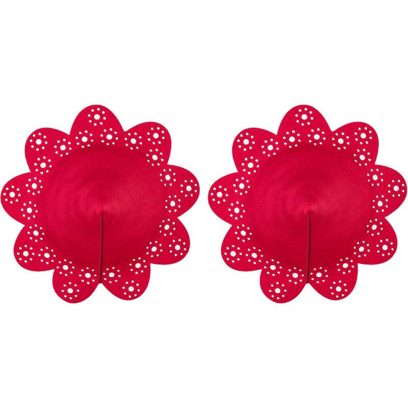 Obsessive - A770 Nipple Covers Red O/S 3