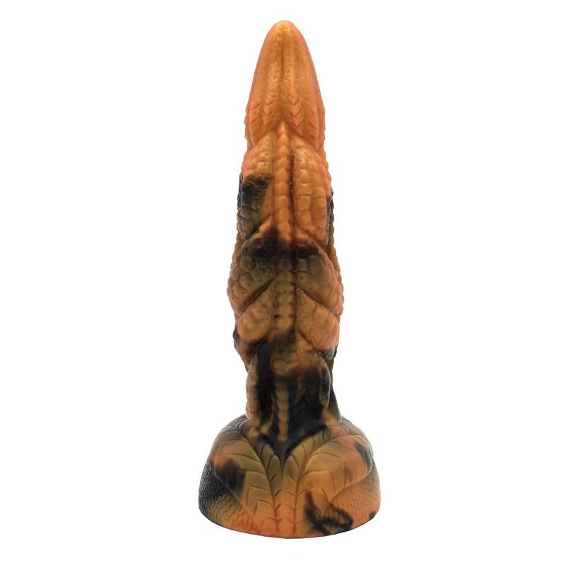 Power monsters - tyrannosaurus bicolor fantasy silicone dildo 20.5 cm Ø 5 cm 2